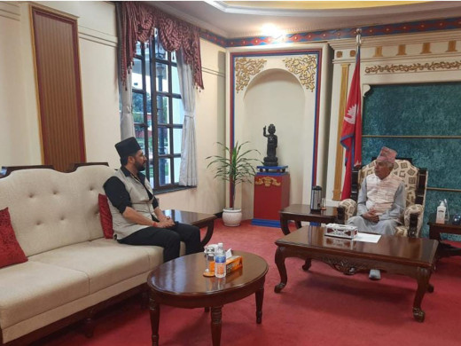 राष्ट्रपति पौडेललाई रवि लामिछानेले किन भेटे ?